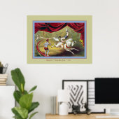 Banner Act ~ Vintager Kreis Poster (Heimbüro)