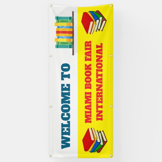 Banner "Book Fair Custom" (Vertikal)