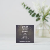 Banner Chalet Design Business Card Quadratische Visitenkarte (Stehend Vorderseite)