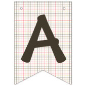 Banner - Chinook Lachs auf Kariert (Dritte Fahne)