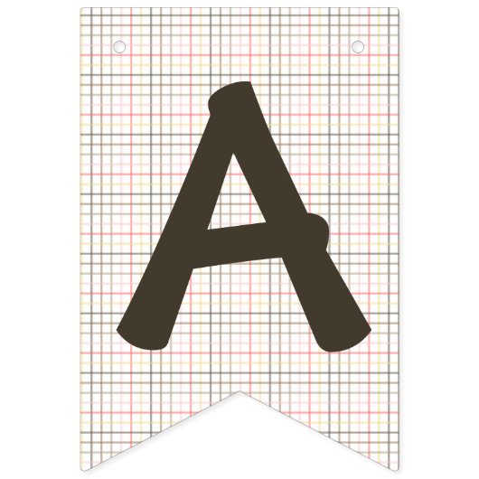 Banner - Chinook Lachs auf Kariert (Dritte Fahne)