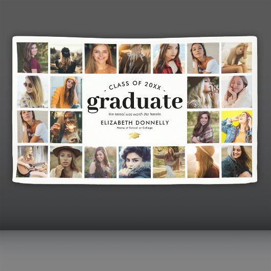 Banner der 22 Foto Graduation Party