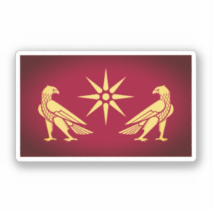 Banner der Artaxiad-Dynastie (Armenien) Aufkleber