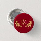 Banner der Artaxiad-Dynastie (Armenien) Button (Vorne & Hinten)
