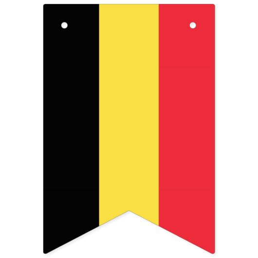 Banner der belgischen Flagge (Zweite Fahne)