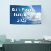 Banner der Blue Wave-Wahl 2022 (Messeveranstaltung)