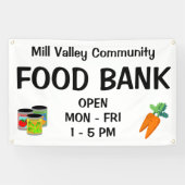 Banner der Custom Food Bank (Horizontal)
