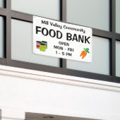 Banner der Custom Food Bank (Äußeres Gebäude)