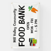 Banner der Custom Food Bank (Vertikal)