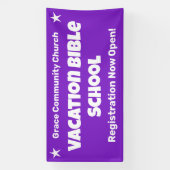 Banner der Custom Vacation Bible School (Vertikal)