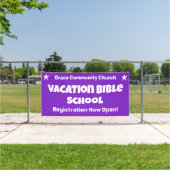 Banner der Custom Vacation Bible School (Insitu)