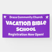 Banner der Custom Vacation Bible School (Horizontal)