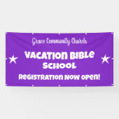 Banner der Custom Vacation Bible School (Horizontal)