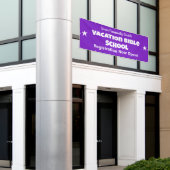 Banner der Custom Vacation Bible School (Äußeres Gebäude)