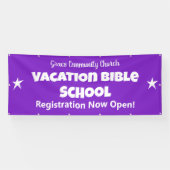 Banner der Custom Vacation Bible School (Horizontal)