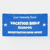Banner der Custom Vacation Bible School (Horizontal)
