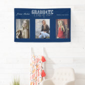 Banner der einfachen, modernen Blue Foto Graduatio (Insitu)