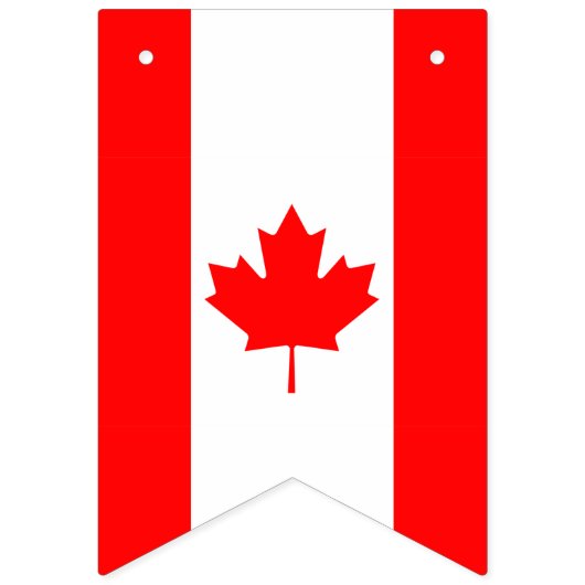 Banner der Flagge Kanadas (Dritte Fahne)