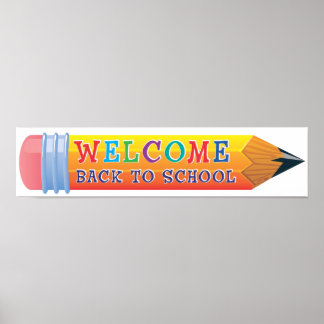Banner der Giant Pencil School Poster