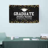 Banner der Graduate Black Gold Graduation Party (Messeveranstaltung)