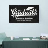 Banner der Graduate Black Graduation Party (Messeveranstaltung)