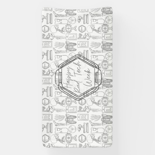 Banner der krassen Tech Week (Vertikal)