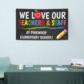 Banner der Lehrerbewertungswoche (Messeveranstaltung)