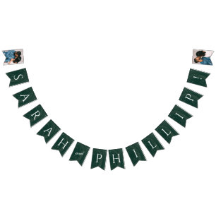 Banner der marmorierten Engagement-Partei - Grün