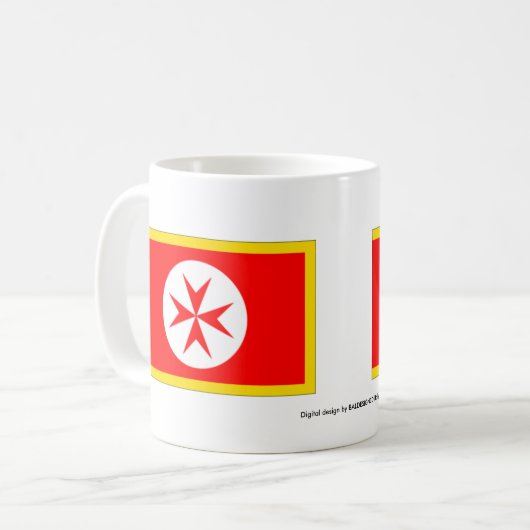 Banner der Navy Toskana Medici Kaffeetasse (Vorderseite Links)