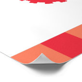 Banner der niedlichen Robot Toy Birthday Party Poster (Ecke)