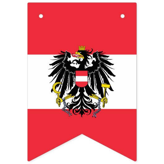 Banner der österreichischen Flagge (Dritte Fahne)