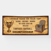 Banner der personalisierten Fantasy Football Meist (Horizontal)