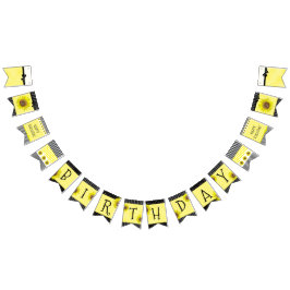 Banner der Personalisierten Sonnenblume Geburtstag