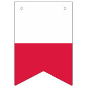 Banner der polnischen Flagge (Zweite Fahne)