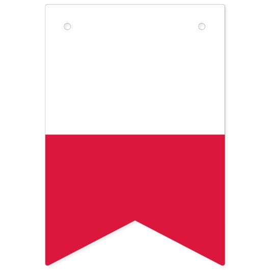 Banner der polnischen Flagge (Zweite Fahne)