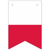 Banner der polnischen Flagge (Erste Fahne)