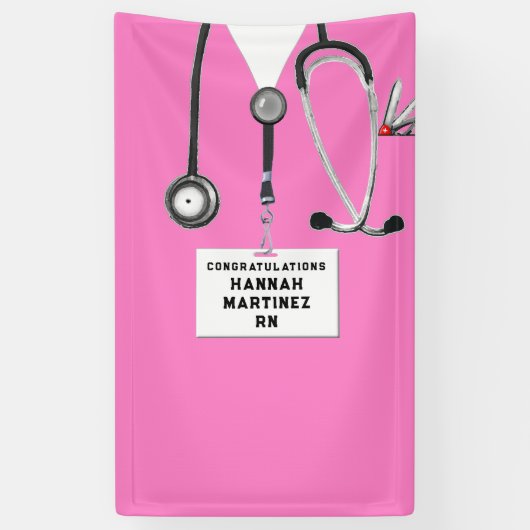 Banner der RN Nurse Graduation Party (Vertikal)