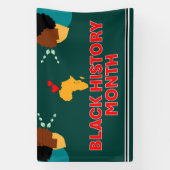 Banner der schwarzen Geschichte - Heilung (Vertikal)