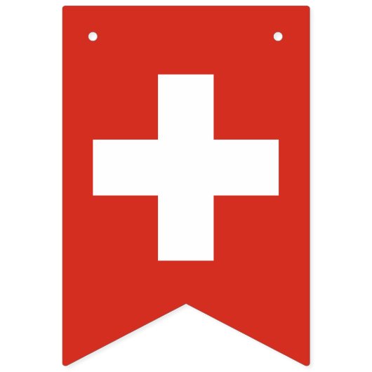 Banner der Schweizer Flagge (Zweite Fahne)