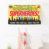 Banner der Superhero Teacher Wertungswoche (Insitu)
