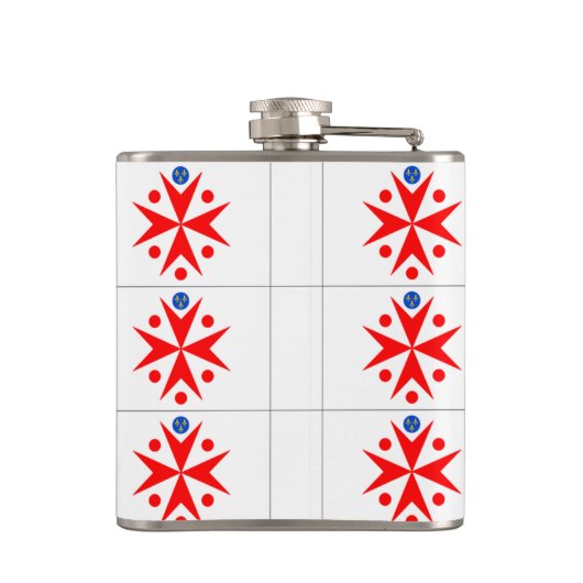 Banner der toskanischen Marine Flachmann (Rückseite)