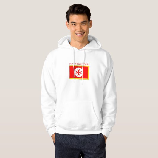 Banner der toskanischen Marine Hoodie (Vorne ganz)