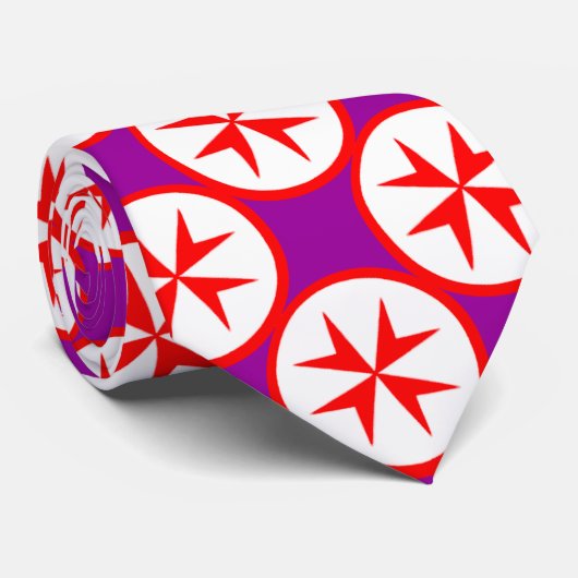 Banner der toskanischen Marine Krawatte (Gerollt)