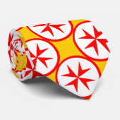 Banner der toskanischen Marine Krawatte (Gerollt)