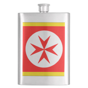 Banner der toskanischen Marine Medici Flachmann