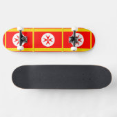 Banner der toskanischen Marine Skateboard (Horizontal)