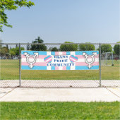 Banner der Trans Pride Community Parade (Insitu)