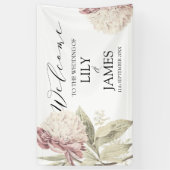Banner der Vintagen Peony Botanic Fine Art (Vertikal)