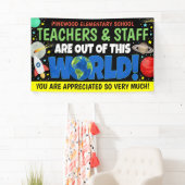 Banner der Weltraumlehrer-Wertungswoche (Insitu)