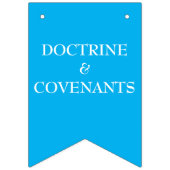 Banner "Doctron and Covenants" - LDS primär (Dritte Fahne)